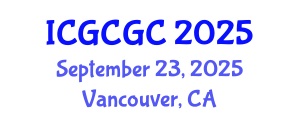 International Conference on Geopolymer Cement and Geopolymer Concrete (ICGCGC) September 23, 2025 - Vancouver, Canada
