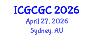 International Conference on Geopolymer Cement and Geopolymer Concrete (ICGCGC) April 27, 2026 - Sydney, Australia International Conference on Geopolymer Cement and Geopolymer Concrete (ICGCGC) April 27, 2026 - Sydney, Australia