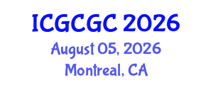 International Conference on Geopolymer Cement and Geopolymer Concrete (ICGCGC) August 05, 2026 - Montreal, Canada International Conference on Geopolymer Cement and Geopolymer Concrete (ICGCGC) August 05, 2026 - Montreal, Canada