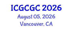 International Conference on Geopolymer Cement and Geopolymer Concrete (ICGCGC) August 05, 2026 - Vancouver, Canada International Conference on Geopolymer Cement and Geopolymer Concrete (ICGCGC) August 05, 2026 - Vancouver, Canada