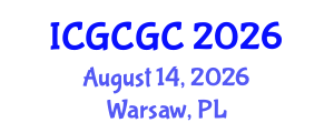 International Conference on Geopolymer Cement and Geopolymer Concrete (ICGCGC) August 14, 2026 - Warsaw, Poland International Conference on Geopolymer Cement and Geopolymer Concrete (ICGCGC) August 14, 2026 - Warsaw, Poland