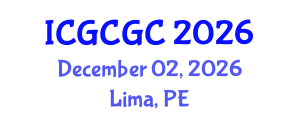 International Conference on Geopolymer Cement and Geopolymer Concrete (ICGCGC) December 02, 2026 - Lima, Peru International Conference on Geopolymer Cement and Geopolymer Concrete (ICGCGC) December 02, 2026 - Lima, Peru
