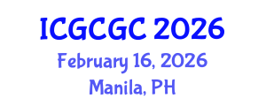 International Conference on Geopolymer Cement and Geopolymer Concrete (ICGCGC) February 16, 2026 - Manila, Philippines International Conference on Geopolymer Cement and Geopolymer Concrete (ICGCGC) February 16, 2026 - Manila, Philippines
