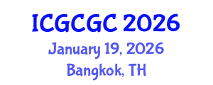 International Conference on Geopolymer Cement and Geopolymer Concrete (ICGCGC) January 19, 2026 - Bangkok, Thailand International Conference on Geopolymer Cement and Geopolymer Concrete (ICGCGC) January 19, 2026 - Bangkok, Thailand