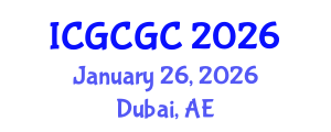 International Conference on Geopolymer Cement and Geopolymer Concrete (ICGCGC) January 26, 2026 - Dubai, United Arab Emirates International Conference on Geopolymer Cement and Geopolymer Concrete (ICGCGC) January 26, 2026 - Dubai, United Arab Emirates