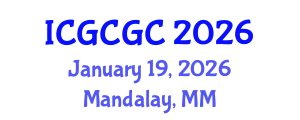 International Conference on Geopolymer Cement and Geopolymer Concrete (ICGCGC) January 19, 2026 - Mandalay, Myanmar International Conference on Geopolymer Cement and Geopolymer Concrete (ICGCGC) January 19, 2026 - Mandalay, Myanmar