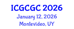 International Conference on Geopolymer Cement and Geopolymer Concrete (ICGCGC) January 12, 2026 - Montevideo, Uruguay International Conference on Geopolymer Cement and Geopolymer Concrete (ICGCGC) January 12, 2026 - Montevideo, Uruguay