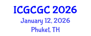 International Conference on Geopolymer Cement and Geopolymer Concrete (ICGCGC) January 12, 2026 - Phuket, Thailand International Conference on Geopolymer Cement and Geopolymer Concrete (ICGCGC) January 12, 2026 - Phuket, Thailand