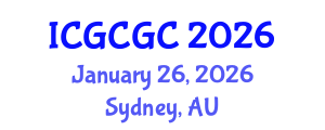 International Conference on Geopolymer Cement and Geopolymer Concrete (ICGCGC) January 26, 2026 - Sydney, Australia International Conference on Geopolymer Cement and Geopolymer Concrete (ICGCGC) January 26, 2026 - Sydney, Australia