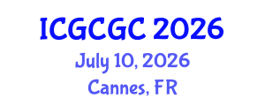International Conference on Geopolymer Cement and Geopolymer Concrete (ICGCGC) July 10, 2026 - Cannes, France International Conference on Geopolymer Cement and Geopolymer Concrete (ICGCGC) July 10, 2026 - Cannes, France