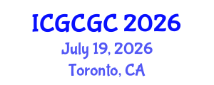 International Conference on Geopolymer Cement and Geopolymer Concrete (ICGCGC) July 19, 2026 - Toronto, Canada International Conference on Geopolymer Cement and Geopolymer Concrete (ICGCGC) July 19, 2026 - Toronto, Canada