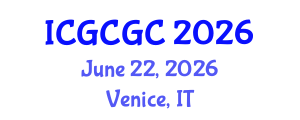 International Conference on Geopolymer Cement and Geopolymer Concrete (ICGCGC) June 22, 2026 - Venice, Italy International Conference on Geopolymer Cement and Geopolymer Concrete (ICGCGC) June 22, 2026 - Venice, Italy