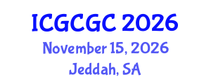 International Conference on Geopolymer Cement and Geopolymer Concrete (ICGCGC) November 15, 2026 - Jeddah, Saudi Arabia International Conference on Geopolymer Cement and Geopolymer Concrete (ICGCGC) November 15, 2026 - Jeddah, Saudi Arabia