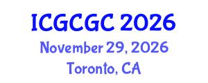 International Conference on Geopolymer Cement and Geopolymer Concrete (ICGCGC) November 29, 2026 - Toronto, Canada