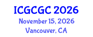 International Conference on Geopolymer Cement and Geopolymer Concrete (ICGCGC) November 15, 2026 - Vancouver, Canada International Conference on Geopolymer Cement and Geopolymer Concrete (ICGCGC) November 15, 2026 - Vancouver, Canada