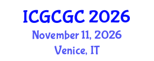 International Conference on Geopolymer Cement and Geopolymer Concrete (ICGCGC) November 11, 2026 - Venice, Italy