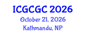 International Conference on Geopolymer Cement and Geopolymer Concrete (ICGCGC) October 21, 2026 - Kathmandu, Nepal International Conference on Geopolymer Cement and Geopolymer Concrete (ICGCGC) October 21, 2026 - Kathmandu, Nepal