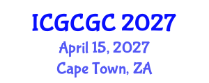 International Conference on Geopolymer Cement and Geopolymer Concrete (ICGCGC) April 15, 2027 - Cape Town, South Africa