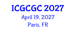 International Conference on Geopolymer Cement and Geopolymer Concrete (ICGCGC) April 19, 2027 - Paris, France International Conference on Geopolymer Cement and Geopolymer Concrete (ICGCGC) April 19, 2027 - Paris, France