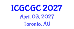 International Conference on Geopolymer Cement and Geopolymer Concrete (ICGCGC) April 03, 2027 - Toronto, Australia