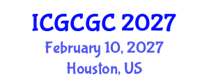 International Conference on Geopolymer Cement and Geopolymer Concrete (ICGCGC) February 10, 2027 - Houston, United States International Conference on Geopolymer Cement and Geopolymer Concrete (ICGCGC) February 10, 2027 - Houston, United States