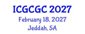 International Conference on Geopolymer Cement and Geopolymer Concrete (ICGCGC) February 18, 2027 - Jeddah, Saudi Arabia International Conference on Geopolymer Cement and Geopolymer Concrete (ICGCGC) February 18, 2027 - Jeddah, Saudi Arabia