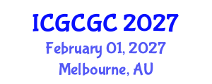 International Conference on Geopolymer Cement and Geopolymer Concrete (ICGCGC) February 01, 2027 - Melbourne, Australia International Conference on Geopolymer Cement and Geopolymer Concrete (ICGCGC) February 01, 2027 - Melbourne, Australia