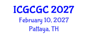 International Conference on Geopolymer Cement and Geopolymer Concrete (ICGCGC) February 10, 2027 - Pattaya, Thailand International Conference on Geopolymer Cement and Geopolymer Concrete (ICGCGC) February 10, 2027 - Pattaya, Thailand