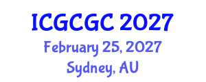 International Conference on Geopolymer Cement and Geopolymer Concrete (ICGCGC) February 25, 2027 - Sydney, Australia International Conference on Geopolymer Cement and Geopolymer Concrete (ICGCGC) February 25, 2027 - Sydney, Australia