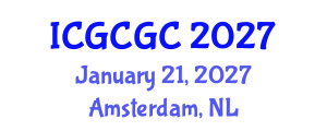 International Conference on Geopolymer Cement and Geopolymer Concrete (ICGCGC) January 21, 2027 - Amsterdam, Netherlands