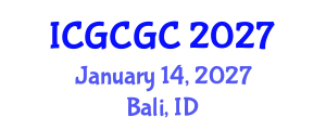 International Conference on Geopolymer Cement and Geopolymer Concrete (ICGCGC) January 14, 2027 - Bali, Indonesia