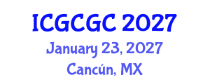 International Conference on Geopolymer Cement and Geopolymer Concrete (ICGCGC) January 23, 2027 - Cancún, Mexico International Conference on Geopolymer Cement and Geopolymer Concrete (ICGCGC) January 23, 2027 - Cancún, Mexico