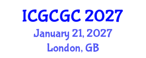 International Conference on Geopolymer Cement and Geopolymer Concrete (ICGCGC) January 21, 2027 - London, United Kingdom International Conference on Geopolymer Cement and Geopolymer Concrete (ICGCGC) January 21, 2027 - London, United Kingdom