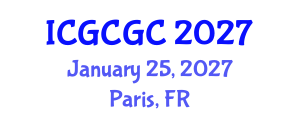 International Conference on Geopolymer Cement and Geopolymer Concrete (ICGCGC) January 25, 2027 - Paris, France International Conference on Geopolymer Cement and Geopolymer Concrete (ICGCGC) January 25, 2027 - Paris, France
