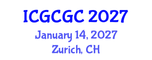 International Conference on Geopolymer Cement and Geopolymer Concrete (ICGCGC) January 14, 2027 - Zurich, Switzerland