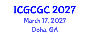 International Conference on Geopolymer Cement and Geopolymer Concrete (ICGCGC) March 17, 2027 - Doha, Qatar International Conference on Geopolymer Cement and Geopolymer Concrete (ICGCGC) March 17, 2027 - Doha, Qatar