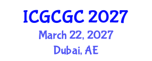 International Conference on Geopolymer Cement and Geopolymer Concrete (ICGCGC) March 22, 2027 - Dubai, United Arab Emirates International Conference on Geopolymer Cement and Geopolymer Concrete (ICGCGC) March 22, 2027 - Dubai, United Arab Emirates