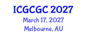 International Conference on Geopolymer Cement and Geopolymer Concrete (ICGCGC) March 17, 2027 - Melbourne, Australia International Conference on Geopolymer Cement and Geopolymer Concrete (ICGCGC) March 17, 2027 - Melbourne, Australia