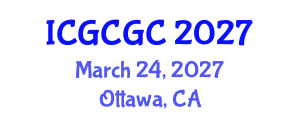 International Conference on Geopolymer Cement and Geopolymer Concrete (ICGCGC) March 24, 2027 - Ottawa, Canada International Conference on Geopolymer Cement and Geopolymer Concrete (ICGCGC) March 24, 2027 - Ottawa, Canada