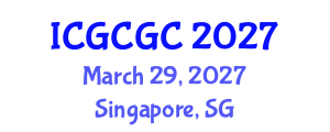 International Conference on Geopolymer Cement and Geopolymer Concrete (ICGCGC) March 29, 2027 - Singapore, Singapore International Conference on Geopolymer Cement and Geopolymer Concrete (ICGCGC) March 29, 2027 - Singapore, Singapore