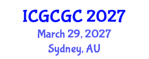International Conference on Geopolymer Cement and Geopolymer Concrete (ICGCGC) March 29, 2027 - Sydney, Australia International Conference on Geopolymer Cement and Geopolymer Concrete (ICGCGC) March 29, 2027 - Sydney, Australia