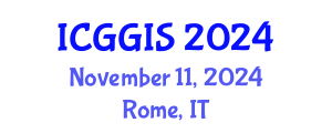 International Conference on Geosciences and Geographic Information Systems (ICGGIS) November 11, 2024 - Rome, Italy