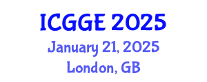 International Conference on Geosciences and Geological Engineering (ICGGE) January 21, 2025 - London, United Kingdom