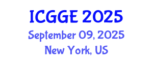 International Conference on Geosciences and Geological Engineering (ICGGE) September 09, 2025 - New York, United States
