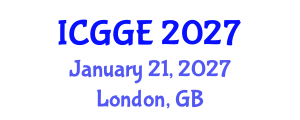 International Conference on Geosciences and Geological Engineering (ICGGE) January 21, 2027 - London, United Kingdom