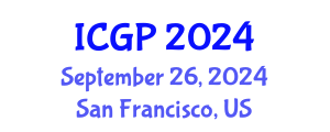 International Conference on Geosciences and Paleontology (ICGP) September 26, 2024 - San Francisco, United States