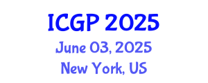International Conference on Geosciences and Paleontology (ICGP) June 03, 2025 - New York, United States