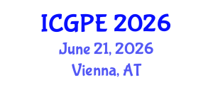 International Conference on Geosciences and Petroleum Engineering (ICGPE) June 21, 2026 - Vienna, Austria