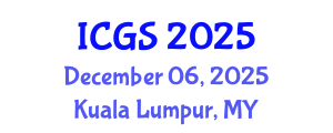 International Conference on Geosciences and Seismology (ICGS) December 06, 2025 - Kuala Lumpur, Malaysia
