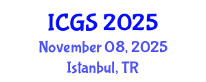 International Conference on Geosciences and Seismology (ICGS) November 08, 2025 - Istanbul, Turkey